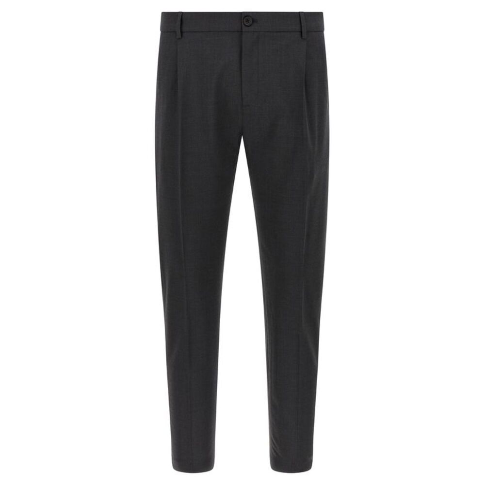 Department 5 Gray Virgin Wool Cropped Men's Pants